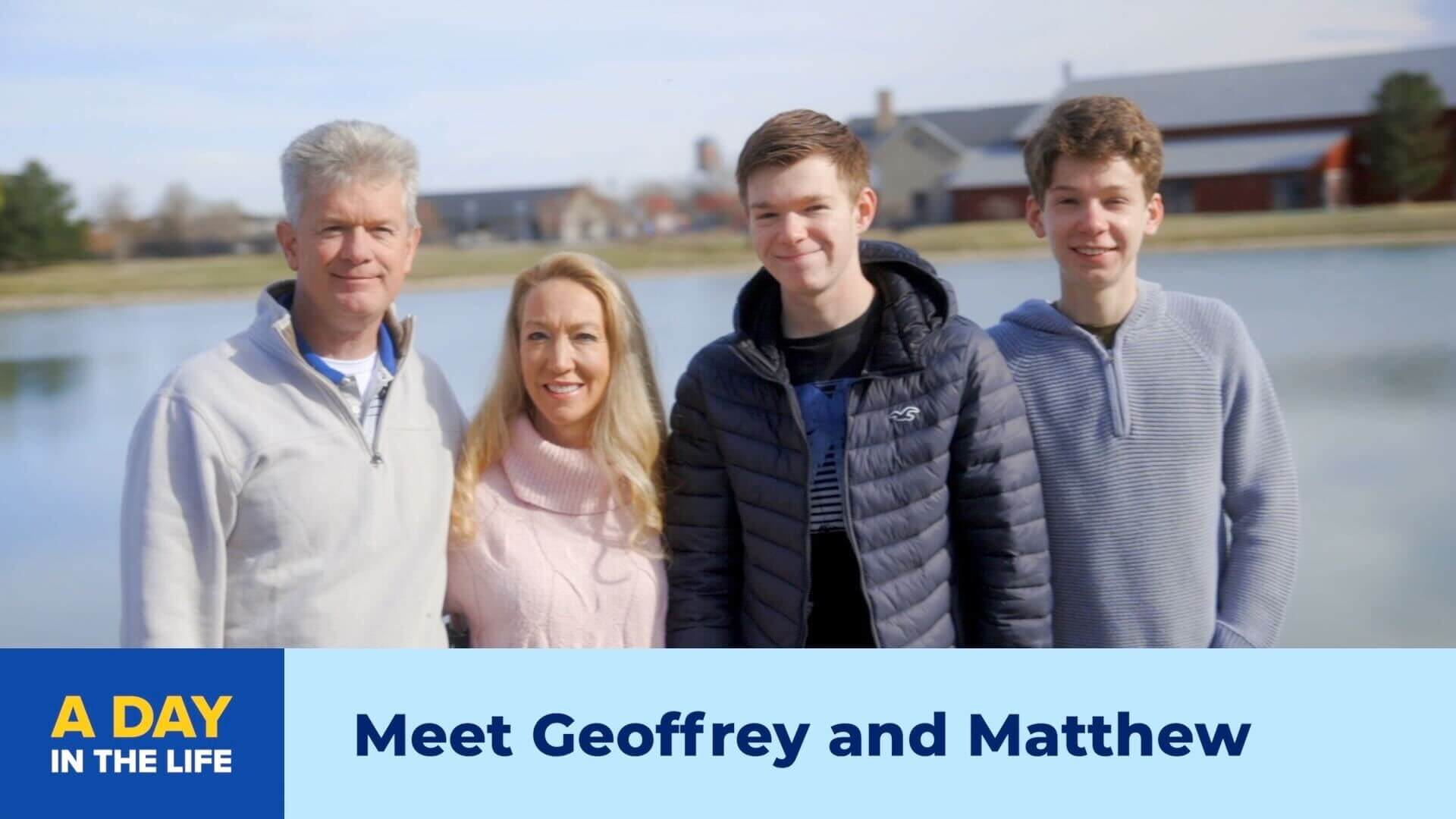 Goeffrey and Matthew's family